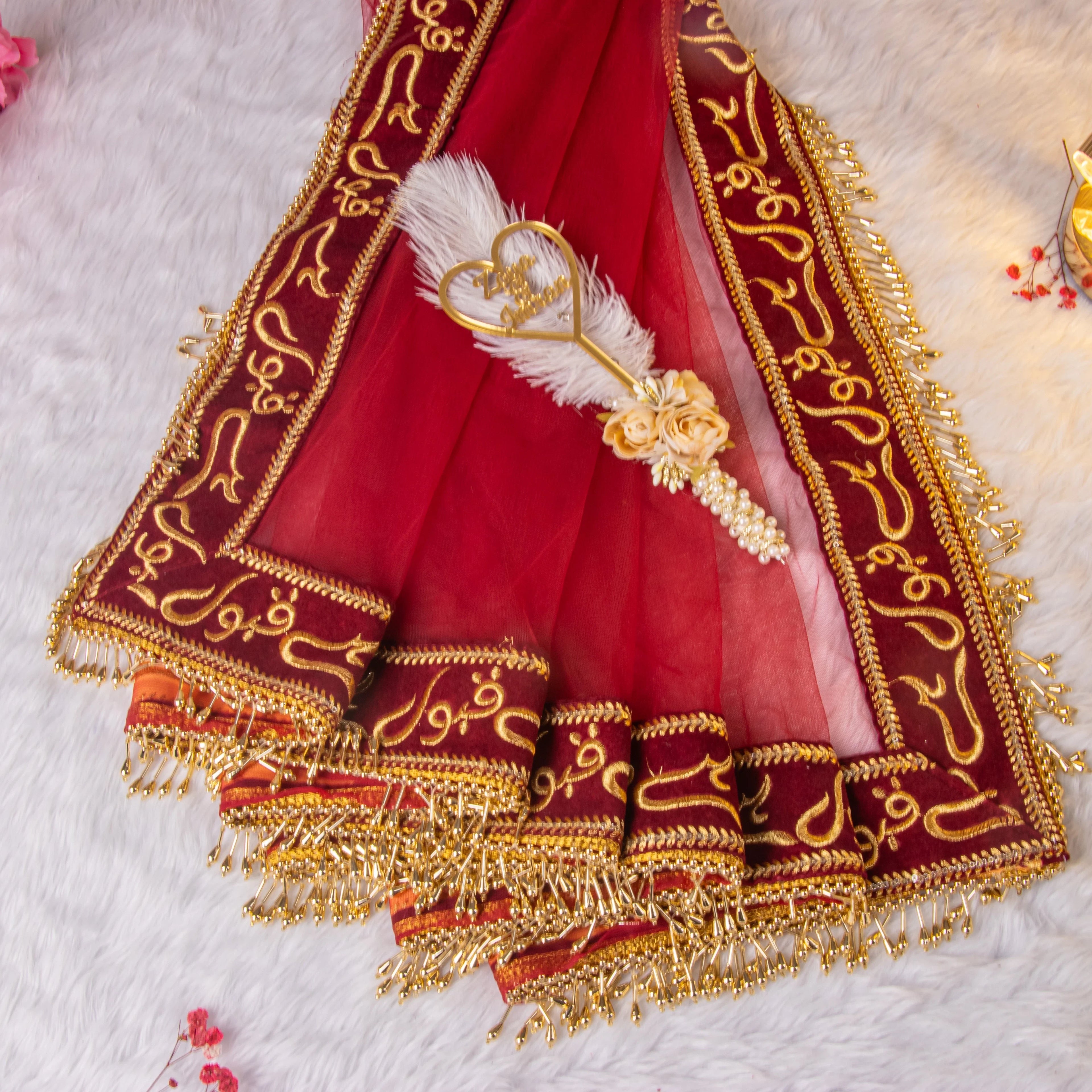 Customised Nikah Dupatta