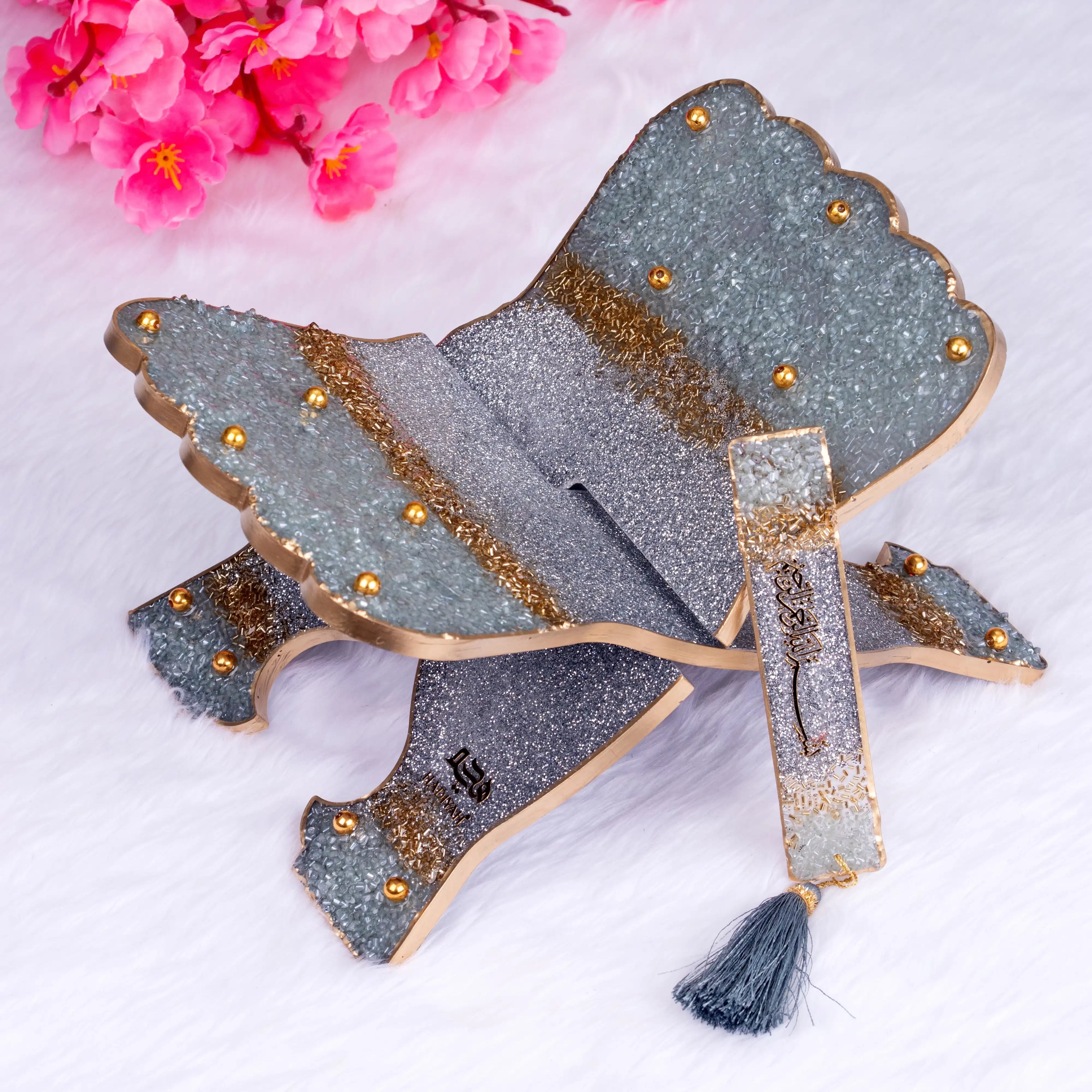 Silver Rehal & Bookmark - The Bling Collection